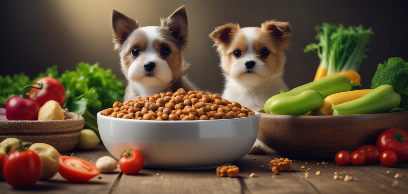 High-quality dog food