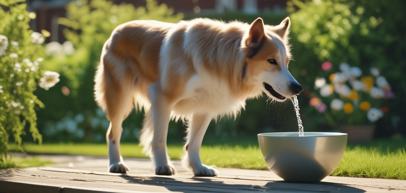 Hydratation et Chiens
