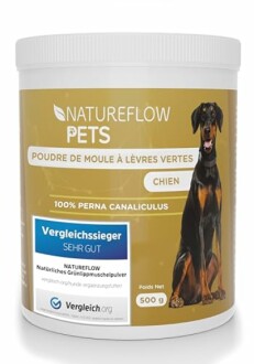 Poudre de Moule Verte pour Chien