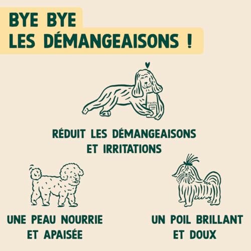 Avantages des soins pour animaux contre les démangeaisons.